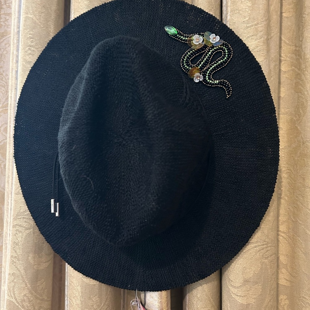 Custom made “The Brazil” Black Hat by Hat Bar company